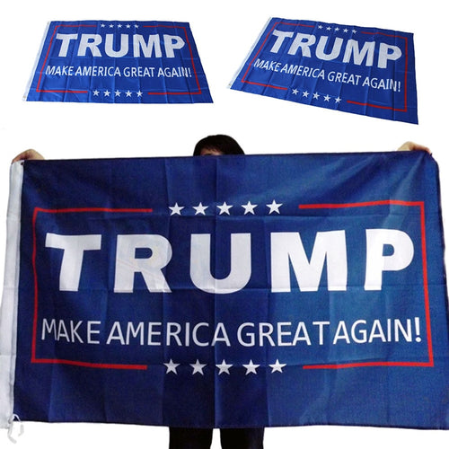 1Pcs 150x90cm Donald Trump Flag Make America Great Again Donald For President USA