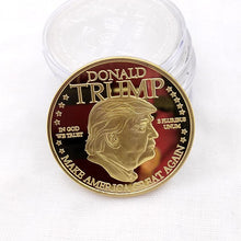 Load image into Gallery viewer, Gold Coin American 45th President Donald Trump Coin US White House The Statue of Liberty Silver Metal Coin Collection Mar21