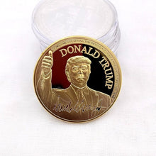 Load image into Gallery viewer, Gold Coin American 45th President Donald Trump Coin US White House The Statue of Liberty Silver Metal Coin Collection Mar21