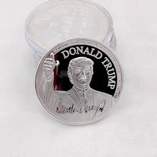 Load image into Gallery viewer, Gold Coin American 45th President Donald Trump Coin US White House The Statue of Liberty Silver Metal Coin Collection Mar21