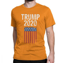 Load image into Gallery viewer, Trump 2020 T Shirts Awesome T Shirt Men Short Sleeve Tops Unique Tee Shirt Purified Cotton Round Collar T-Shirts