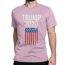 Load image into Gallery viewer, Trump 2020 T Shirts Awesome T Shirt Men Short Sleeve Tops Unique Tee Shirt Purified Cotton Round Collar T-Shirts