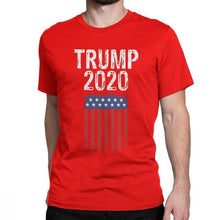 Load image into Gallery viewer, Trump 2020 T Shirts Awesome T Shirt Men Short Sleeve Tops Unique Tee Shirt Purified Cotton Round Collar T-Shirts