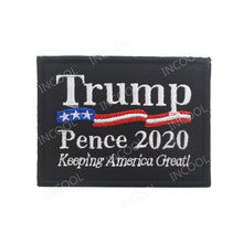 Load image into Gallery viewer, Embroidery Patch Trump Keep American Great 2020 Tactical Military Morale Patches Emblem Applique Deplorable Embroidered Badges