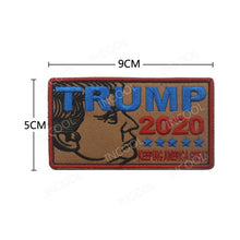 Load image into Gallery viewer, Embroidery Patch Trump Keep American Great 2020 Tactical Military Morale Patches Emblem Applique Deplorable Embroidered Badges