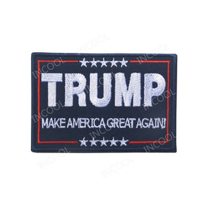 Embroidery Patch Trump Keep American Great 2020 Tactical Military Morale Patches Emblem Applique Deplorable Embroidered Badges