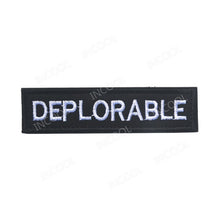 Load image into Gallery viewer, Embroidery Patch Trump Keep American Great 2020 Tactical Military Morale Patches Emblem Applique Deplorable Embroidered Badges