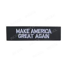 Load image into Gallery viewer, Embroidery Patch Trump Keep American Great 2020 Tactical Military Morale Patches Emblem Applique Deplorable Embroidered Badges