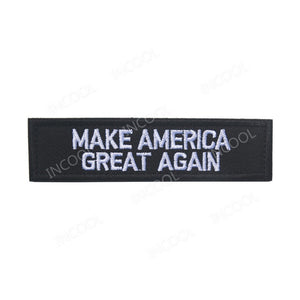 Embroidery Patch Trump Keep American Great 2020 Tactical Military Morale Patches Emblem Applique Deplorable Embroidered Badges