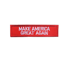 Load image into Gallery viewer, Embroidery Patch Trump Keep American Great 2020 Tactical Military Morale Patches Emblem Applique Deplorable Embroidered Badges