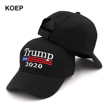 Load image into Gallery viewer, Donald Trump 2020 Cap Camouflage USA Flag Baseball Caps Make America Great Again Snapback President Hat Embroidery Wholesale